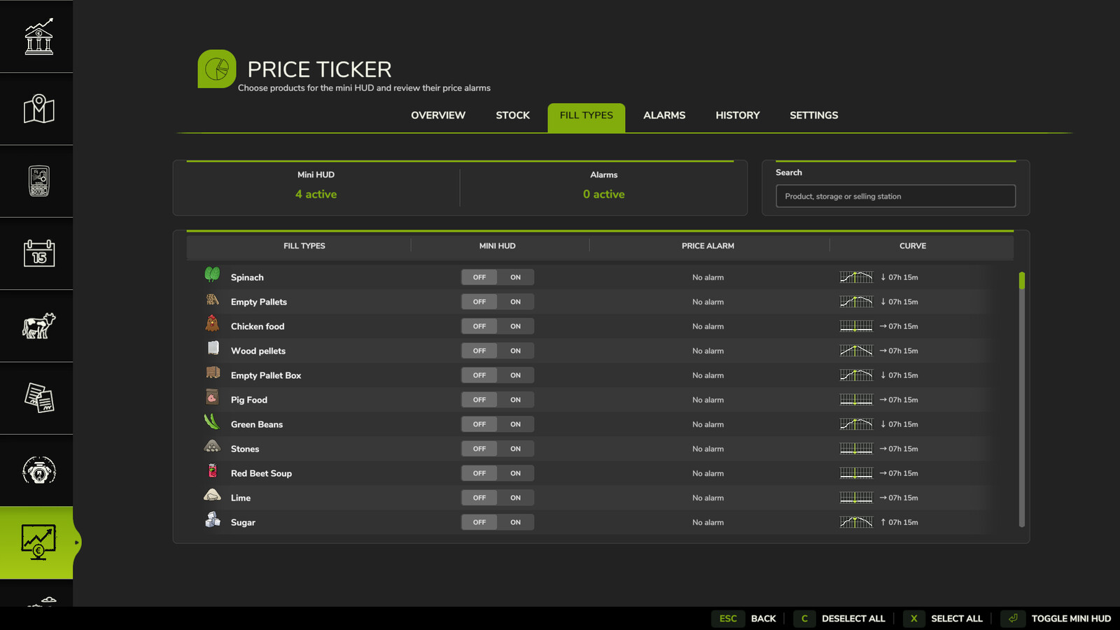 Market Price Helper