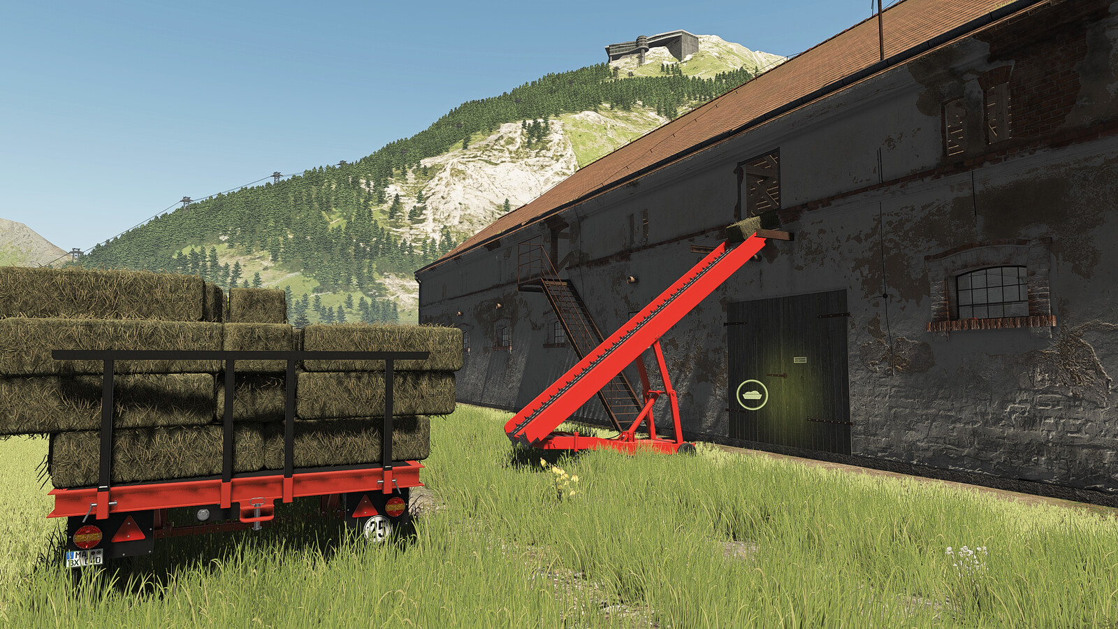 Bale Conveyor Belt